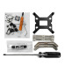 Система охлаждения ID-Cooling SE-226-XT ARGB SNOW Cooler for S1700/­1200/­115x/­2066/­2011/­AMD, 250W, 500-1500rpm, 4pin