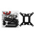 Система охлаждения ID-Cooling SE-224-XTS BLACK Cooler for S1700/­1200/­115x/­AMD, 220W, 600-1500rpm, 4pin