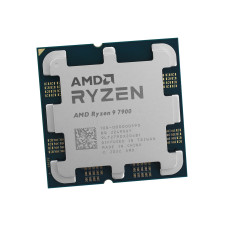 Процессор AMD Ryzen 9 7900, oem CPU 3.7GHz (Raphael, 5.4), 12C/­24T, (100-000000590, 12/­64MB, 65W, AM5