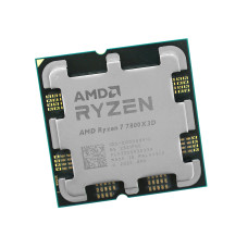 Процессор AMD Ryzen 7 7800X3D, oem CPU 4.2GHz (Raphael, 5.3), 8C/­16T, (100-000000910), 120W, AM5