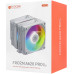 Система охлаждения ID-Cooling FROZN A620 PRO SE ARGB SNOW Cooler for S1700/­1851/­1200/­115x/­AMD, 260W, 300-2000rpm,4pin