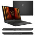 Ноутбук MSI Stealth A16 AI+ A3XWHG-214XKZ (9S7-15FL35-214), Core Black NB A3XWHG, Ryzen AI 9 HX370-2/­1TB SSD/­32GB/­RTX5070Ti-12GB/­16"QHD+ Oled/­Dos